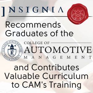 Insignia Group Recommends Graduates of the College of Automotive Management and Contributes Valuable Curriculum Content