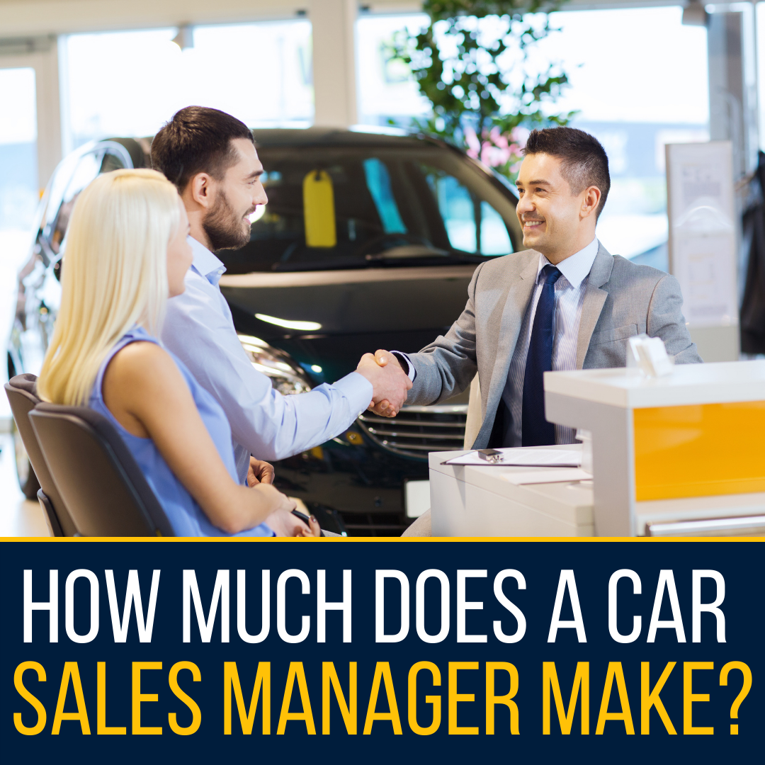 Car Sales Manager Shaking Hands with Customers
