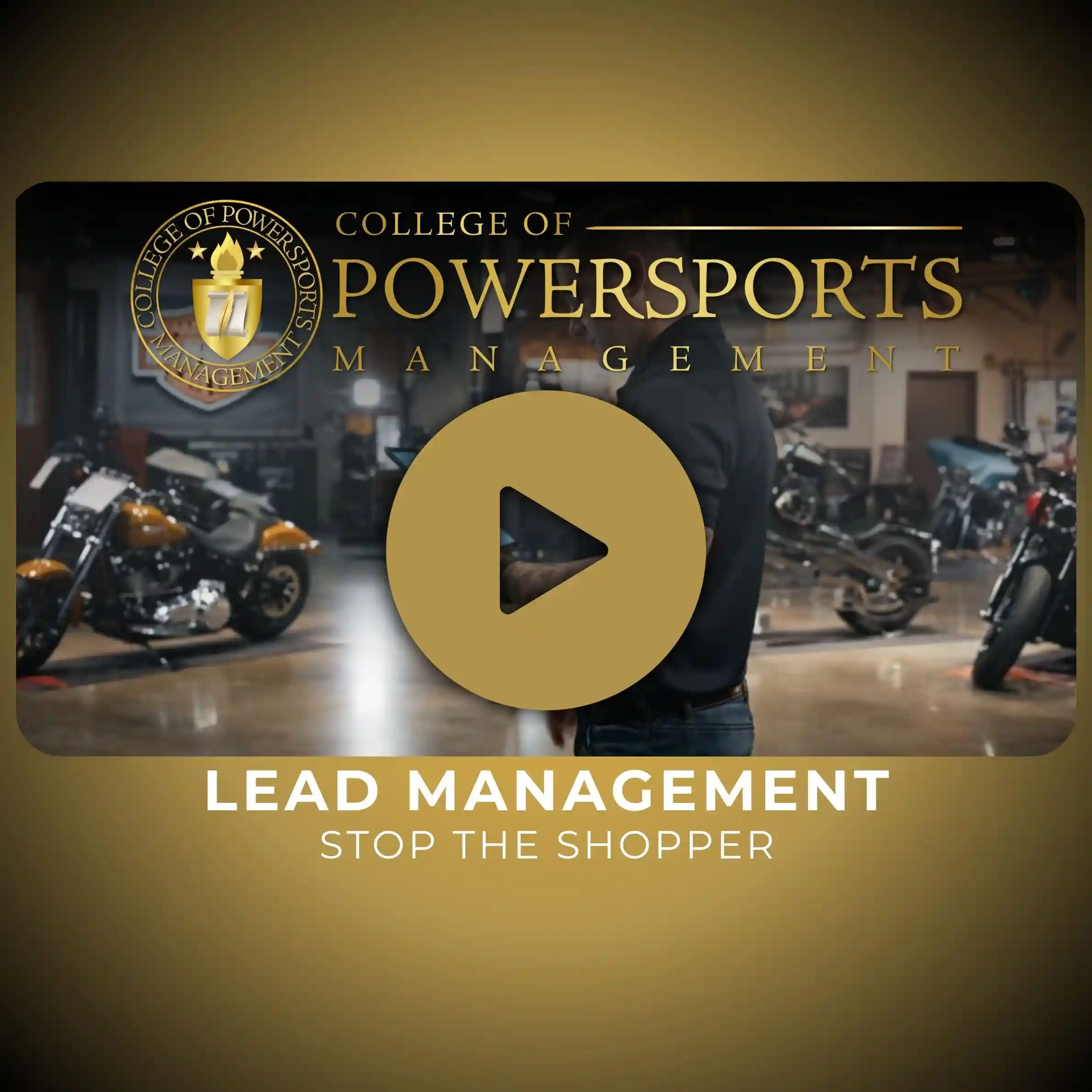 Lead Management Training Sample
