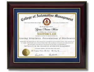 Leasing Structures, Presentations & Disclosures MASTERCLASS CAM
