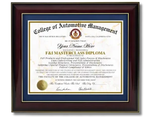 F&I MASTERCLASS DIPLOMA CAM