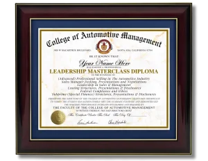 SALES MANAGEMENT MASTERCLASS DIPLOMA CAM