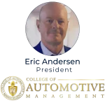 eric andersen president college of automotive management